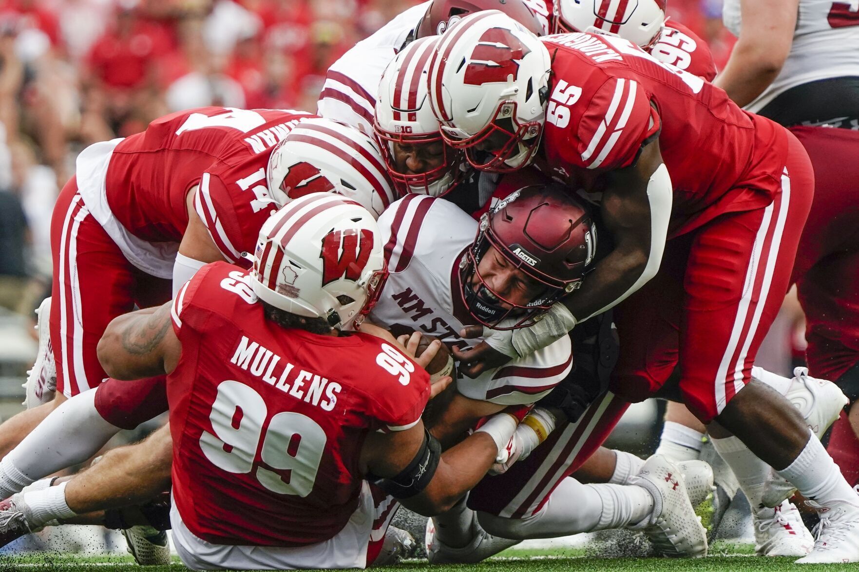 New Mexico St Wisconsin Football